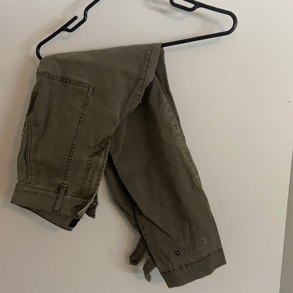 Army green pants